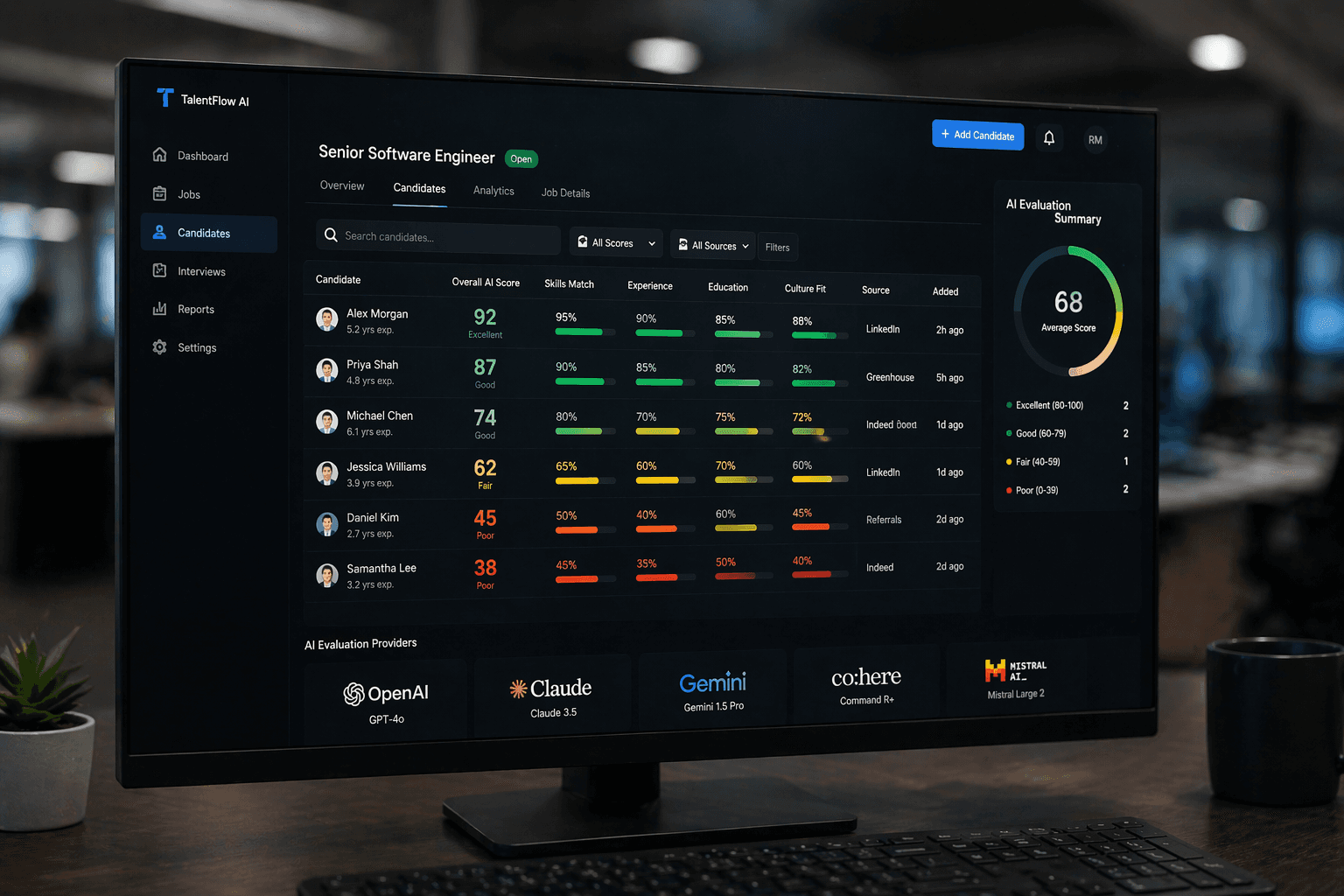 2,000+ Resumes Reviewed. 3 HR Departments. Zero Vendor Lock-In.