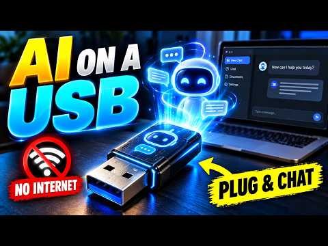 I Put a Private AI Assistant on a USB Drive
