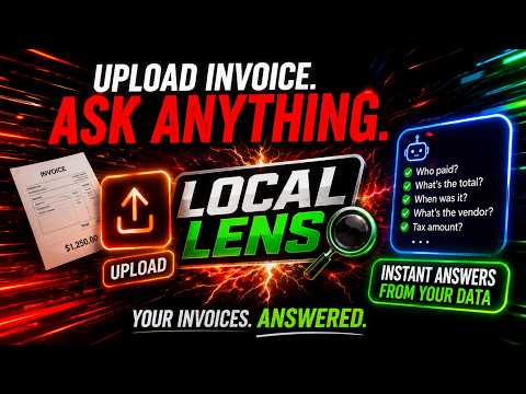 LocaLens: From Messy Documents to Structured Data, Privately